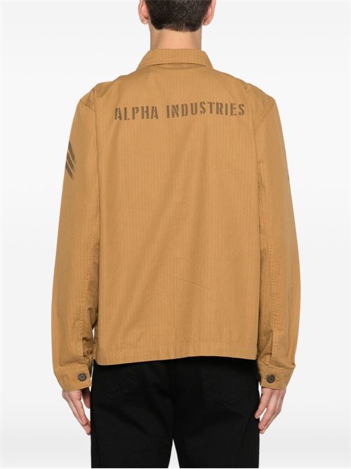 Overshirt uomo Alpha Industries kaki Alpha Industries | 26611313